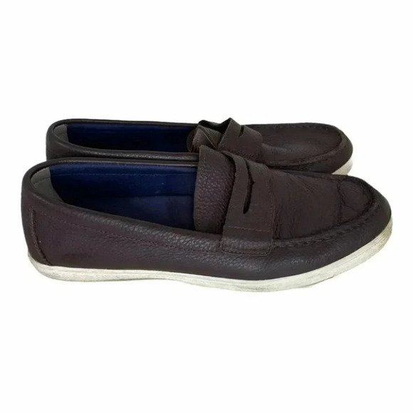 Cole Haan 10M mens brown Hyannis penny loafer - Picture 3 of 7